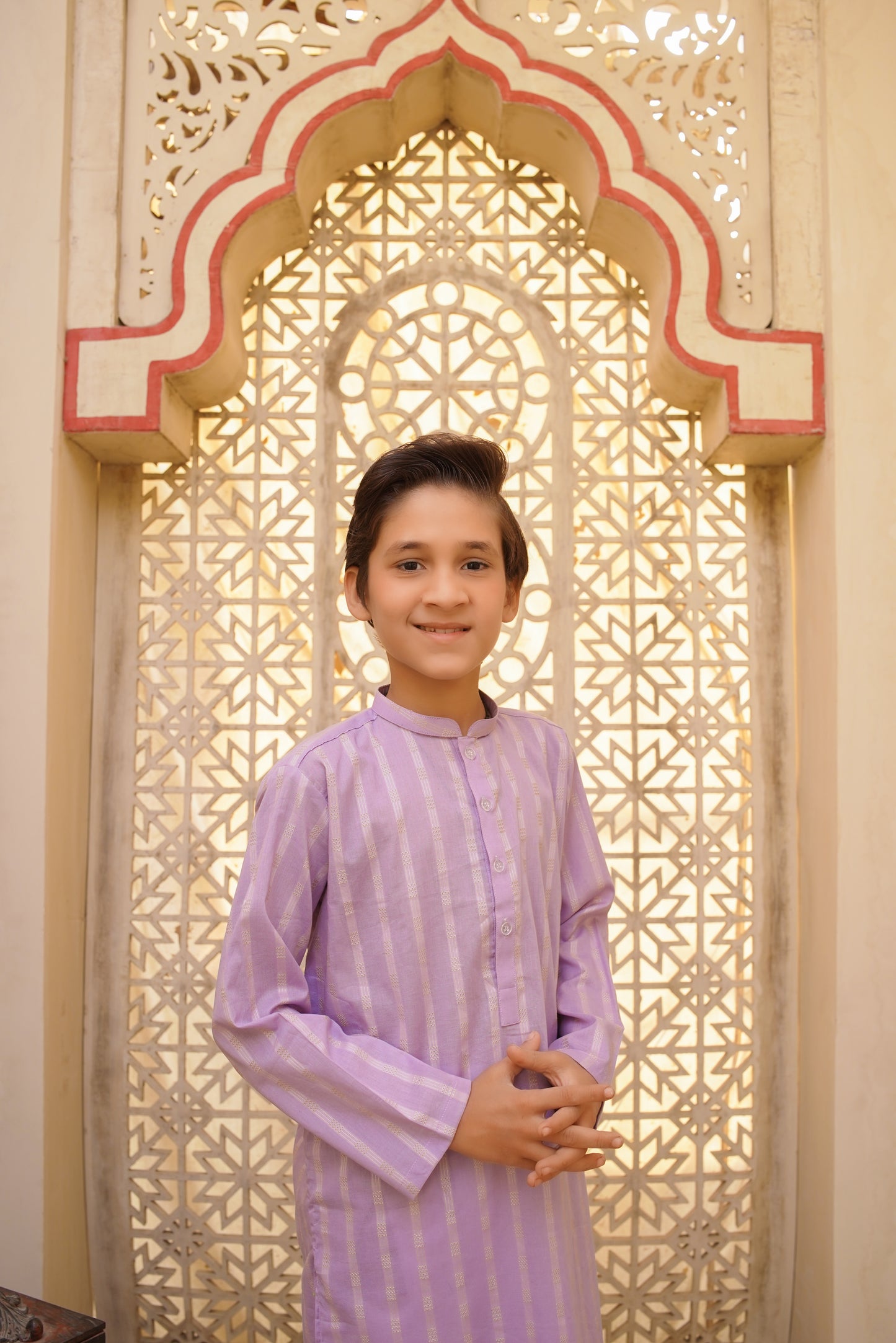Purple Kurta Pajama