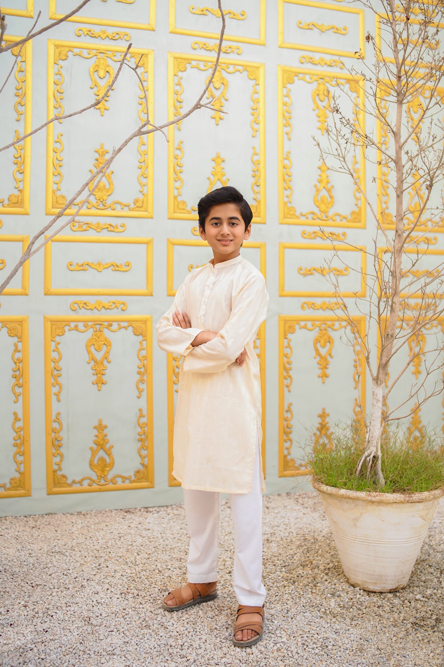 Off-white Kurta Pajama