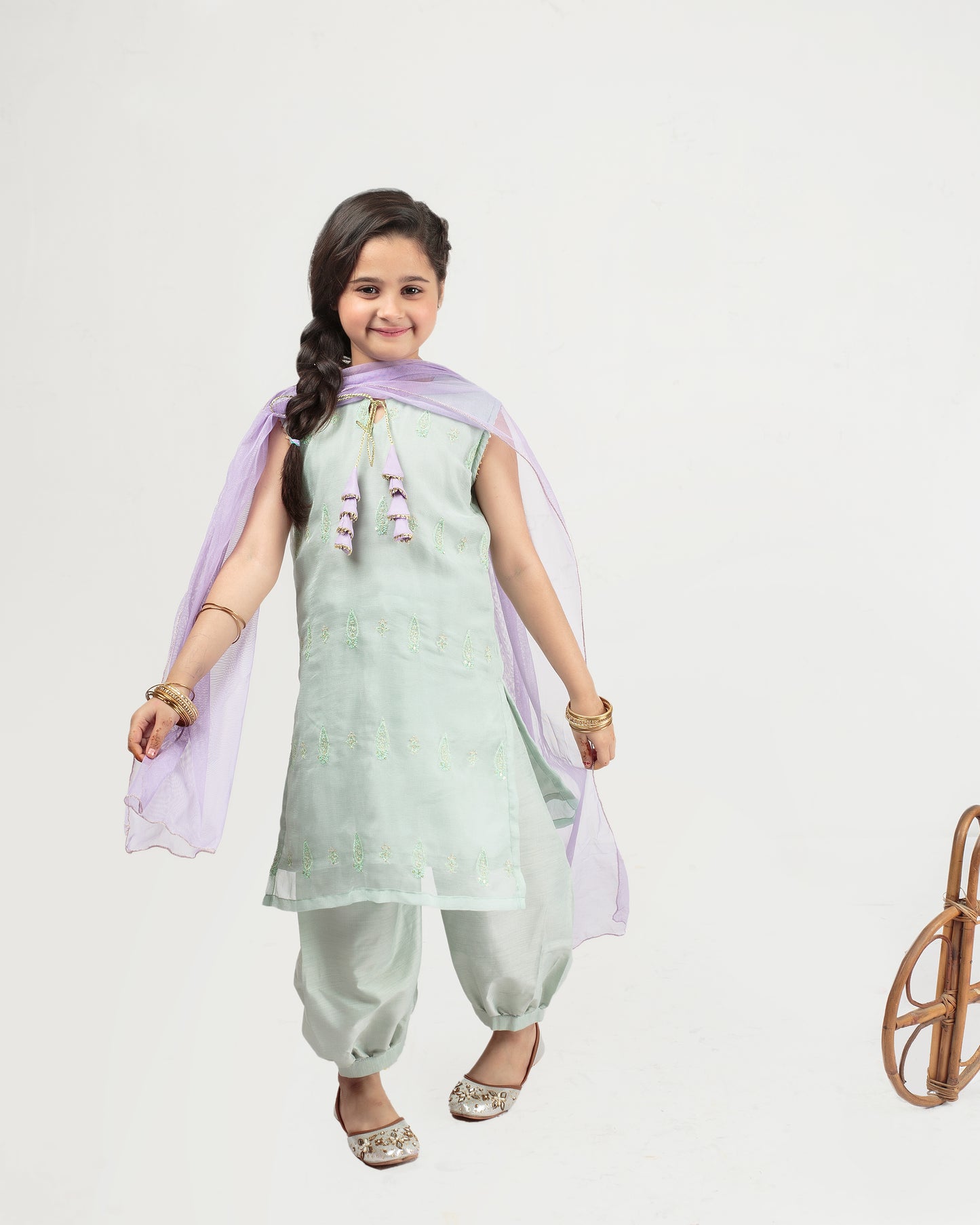 Mint Shalwar Kameez (Hdceid24)