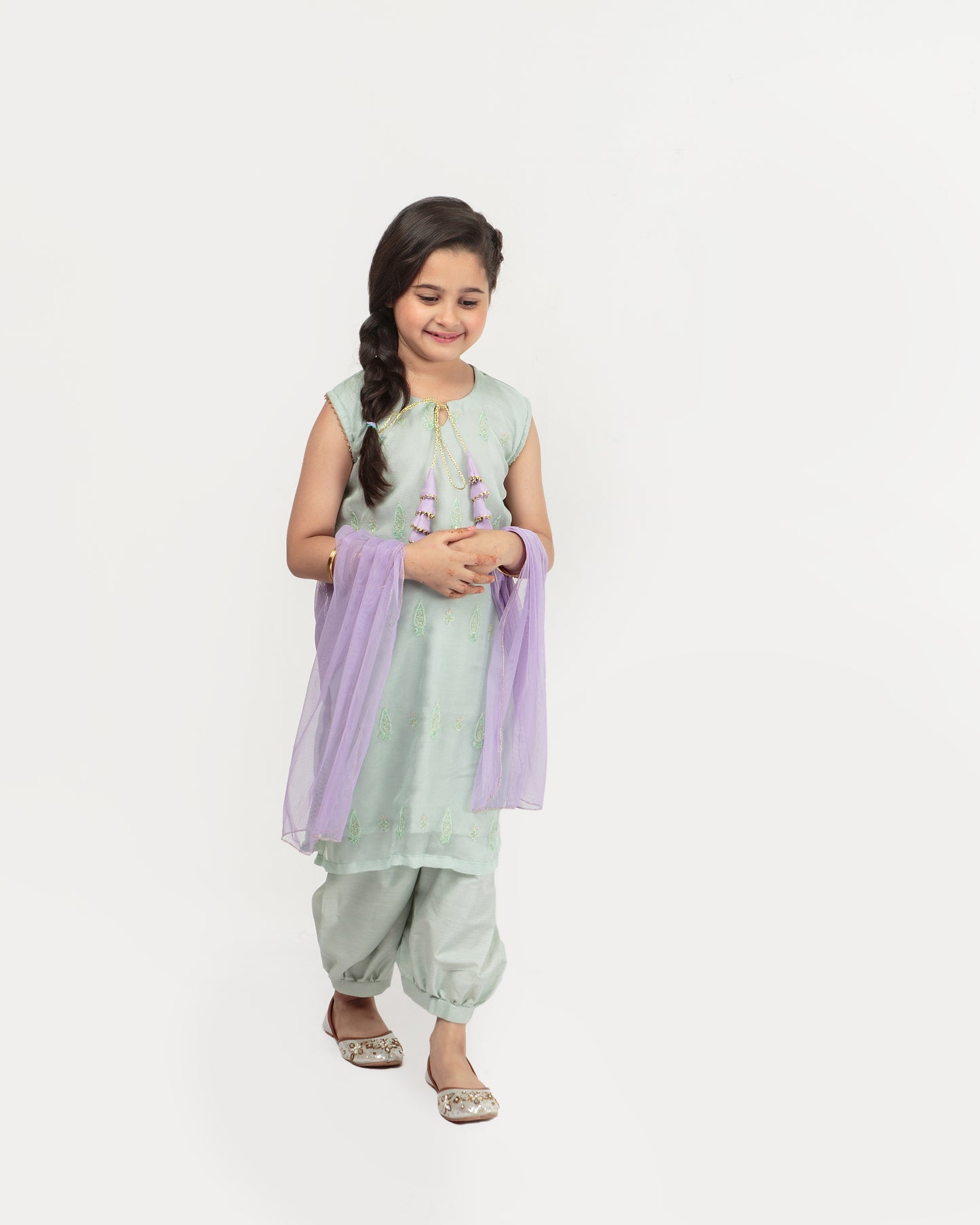 Mint Shalwar Kameez (Hdceid24)