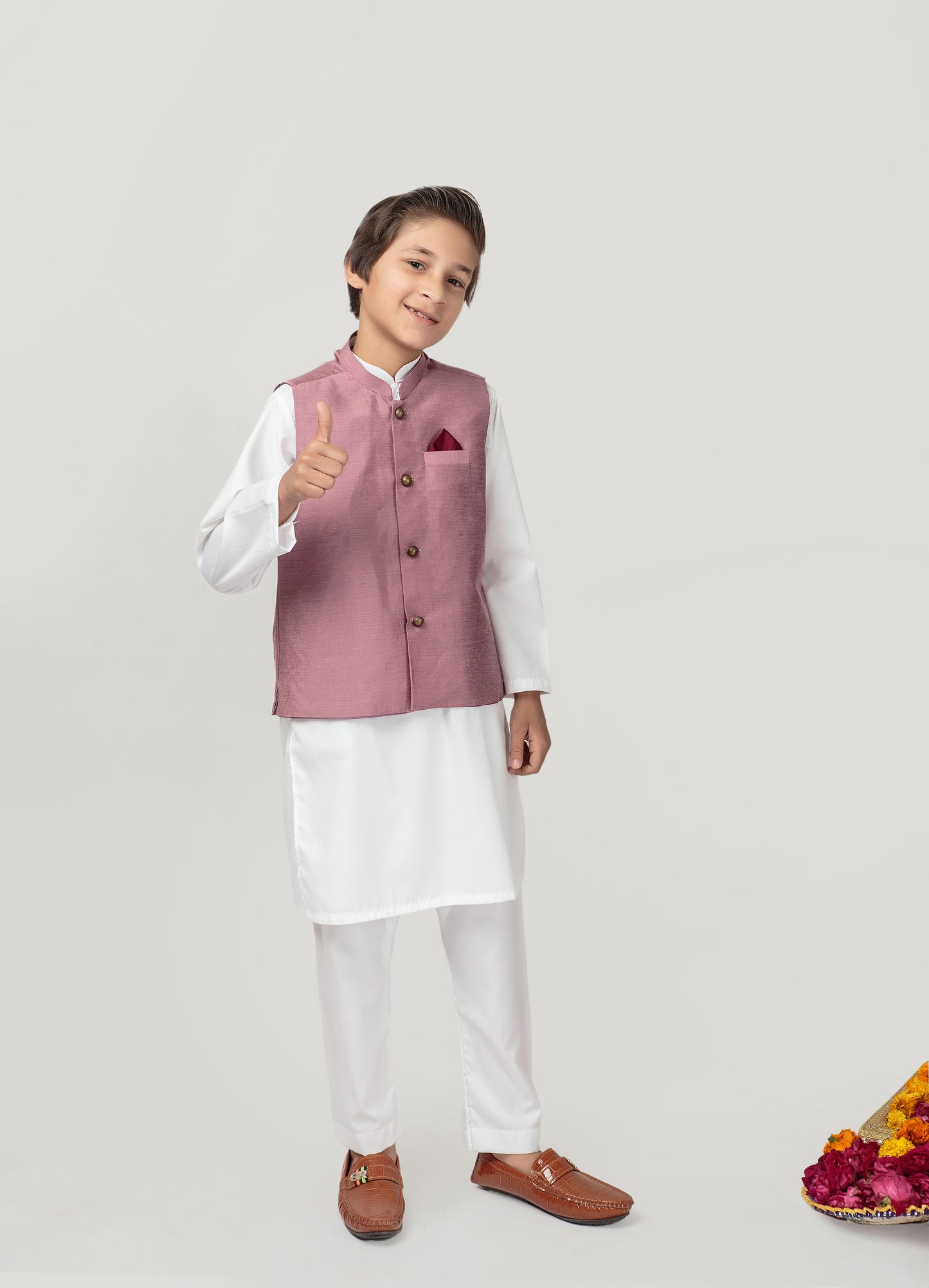 Mauve Waistcoat Set (Mwceid24)