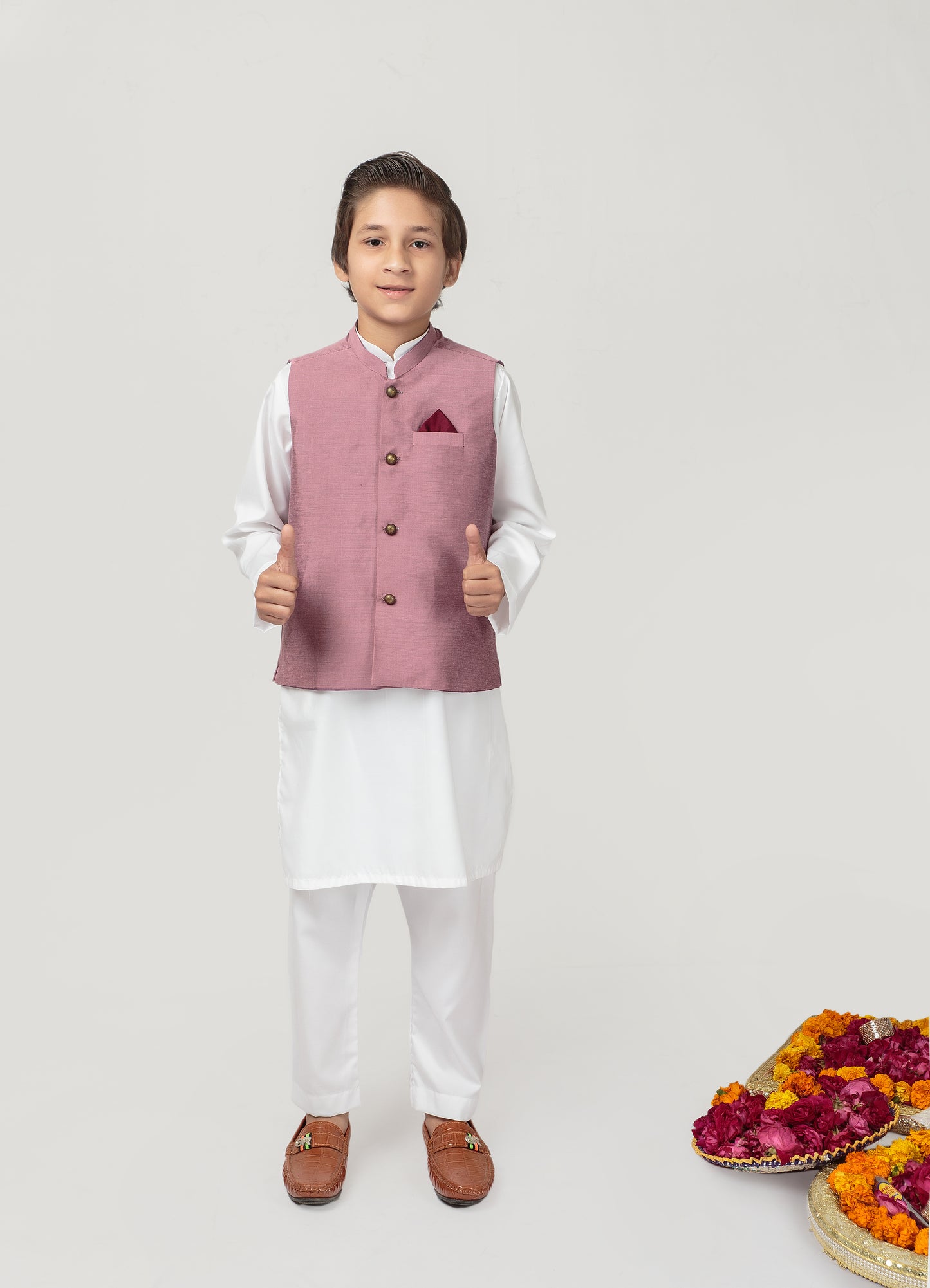 Mauve Waistcoat Set (Mwceid24)