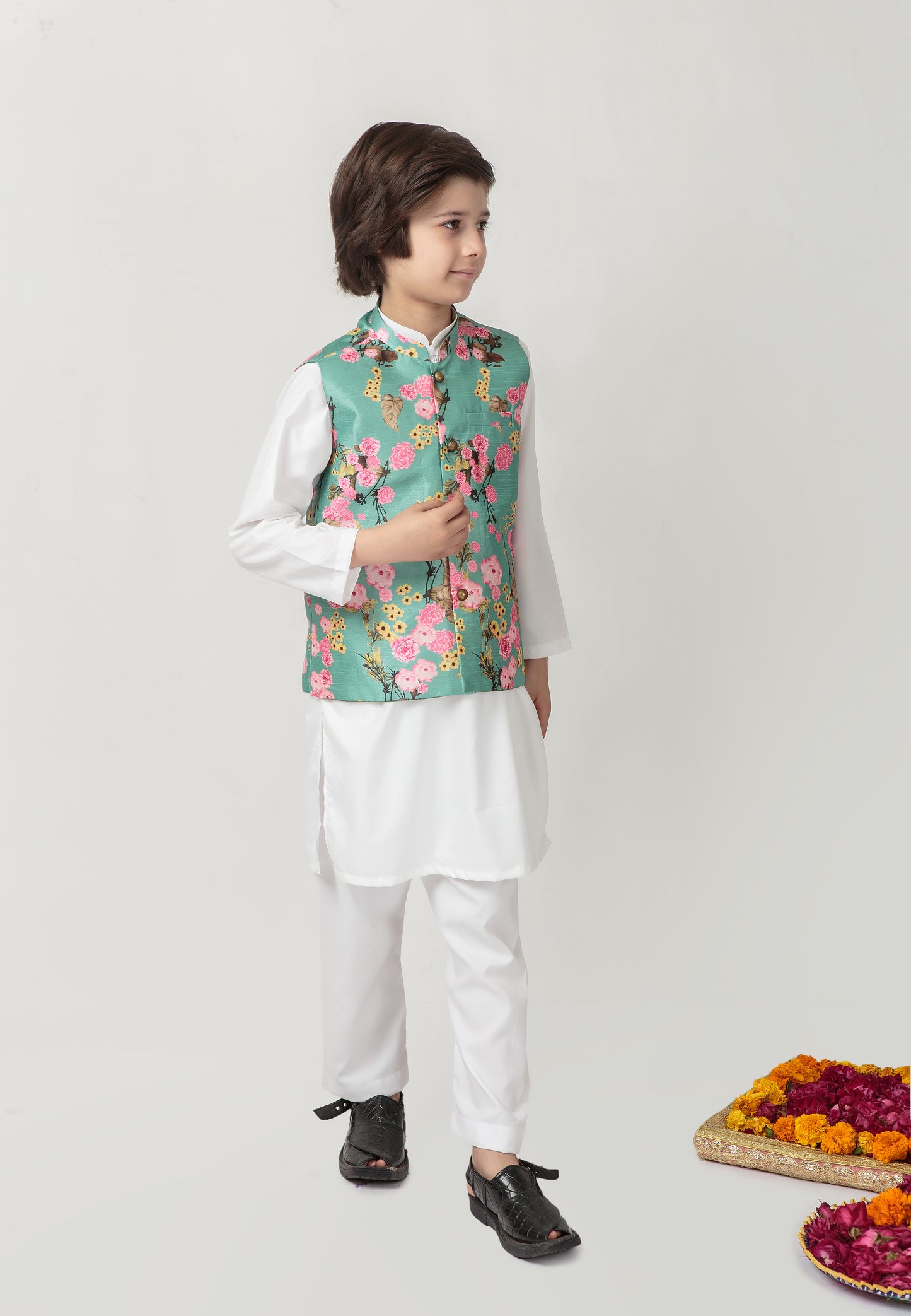Sea Green Waistcoat (Sgwc24)