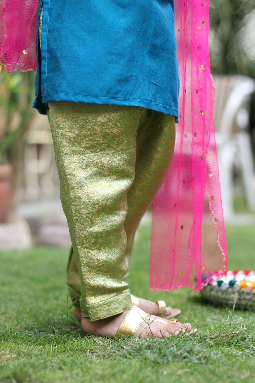 Blue Shalwar Kameez (Bpsk22)
