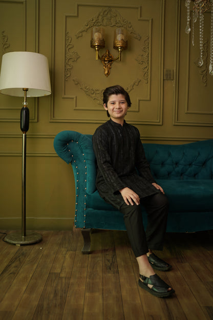 Black Kurta set (BEKEID26)