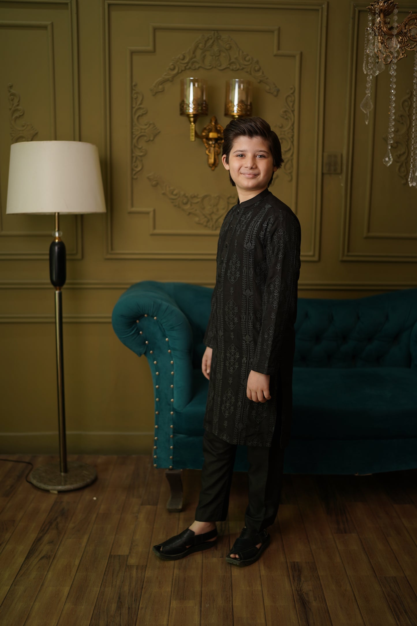 Black Kurta set (BEKEID26)