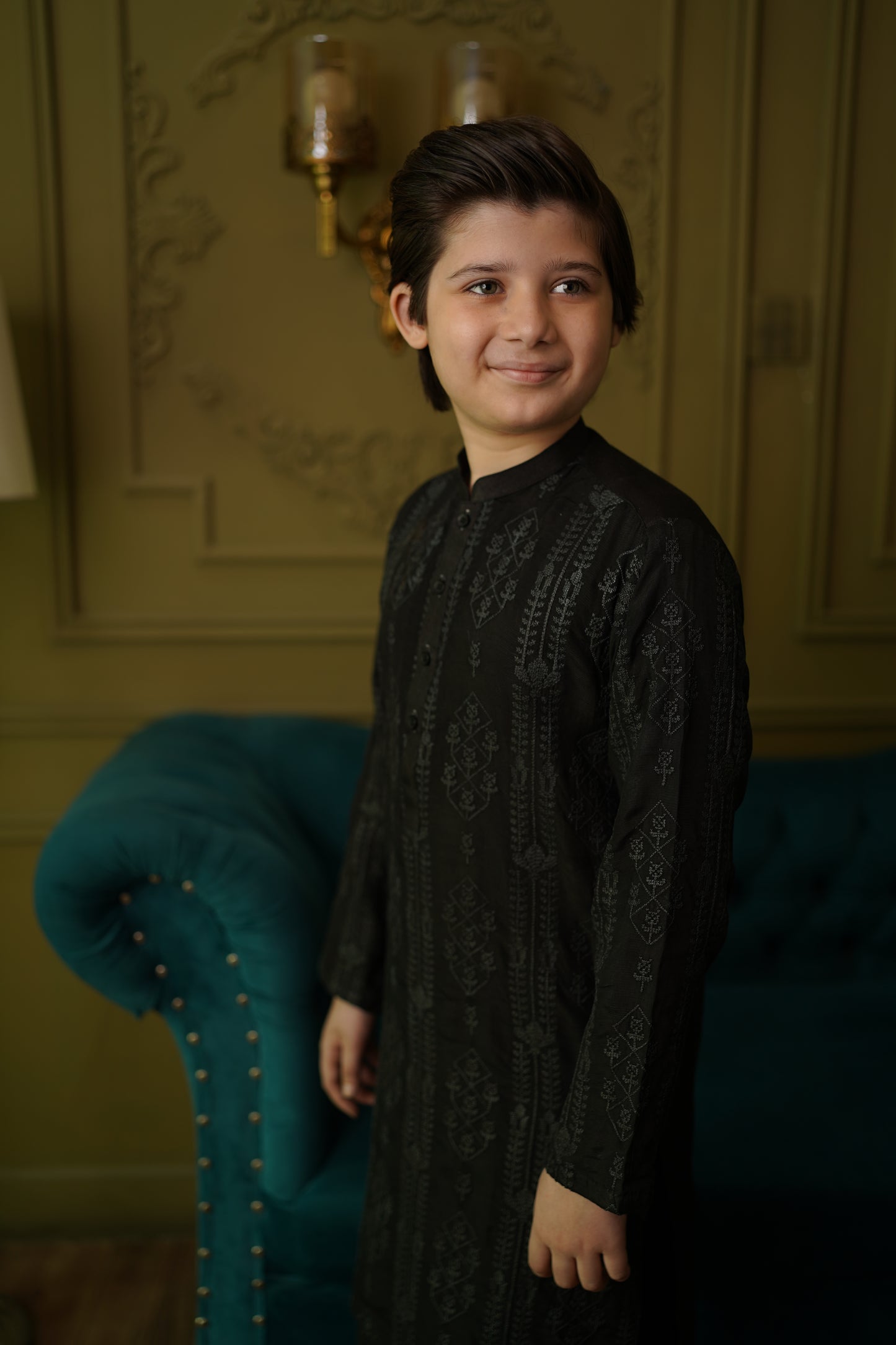 Black Kurta set (BEKEID26)