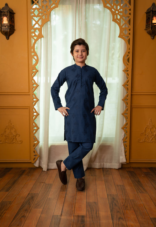 Blue Kurta Pajama (BEKEID26)