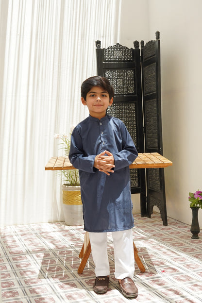 Blue kurta pajama