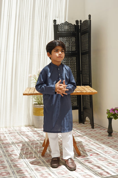 Blue kurta pajama