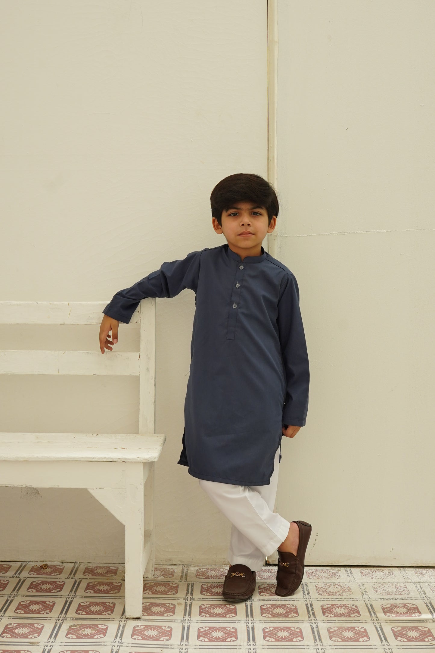 Blue kurta pajama