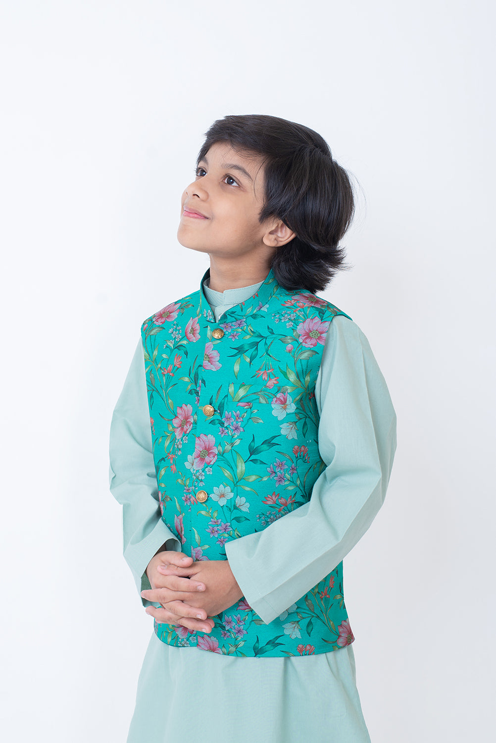 Mint Green Waistcoat (Gfwc24)