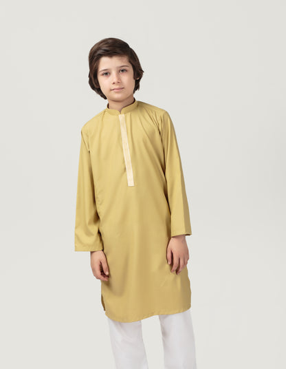 Flaxen Kurta Set - (Fkpeid24)