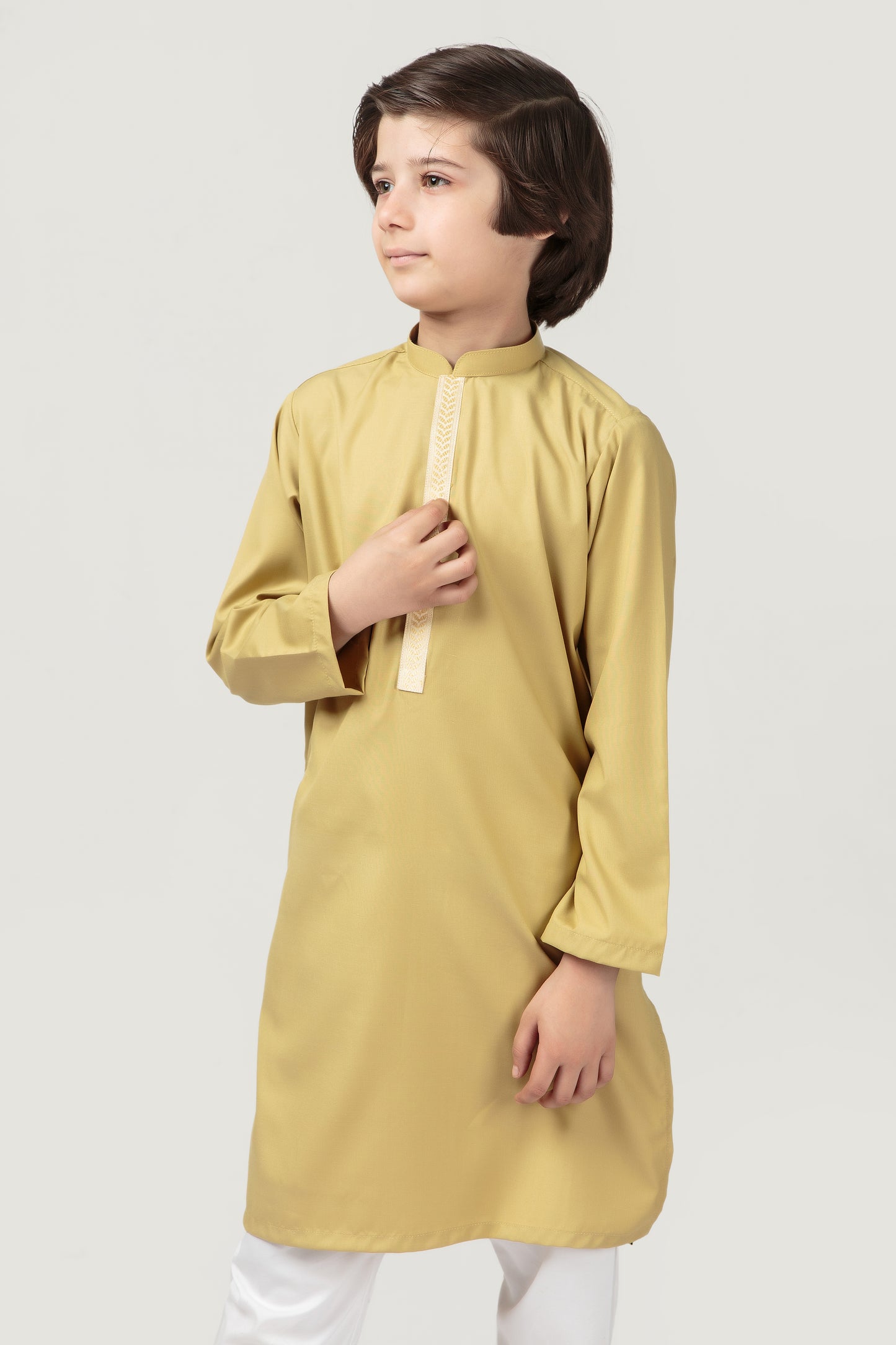 Flaxen Kurta Set - (Fkpeid24)