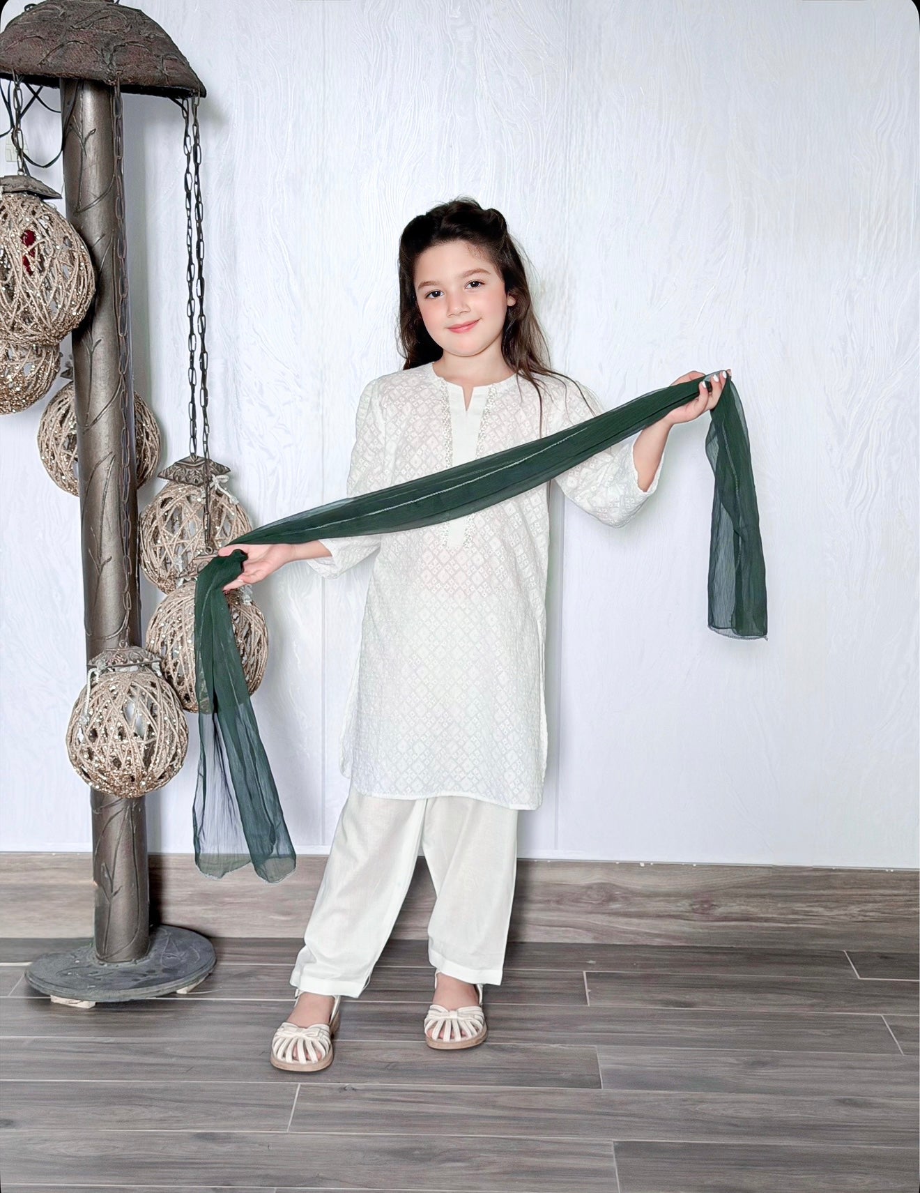 White Shalwar Kameez