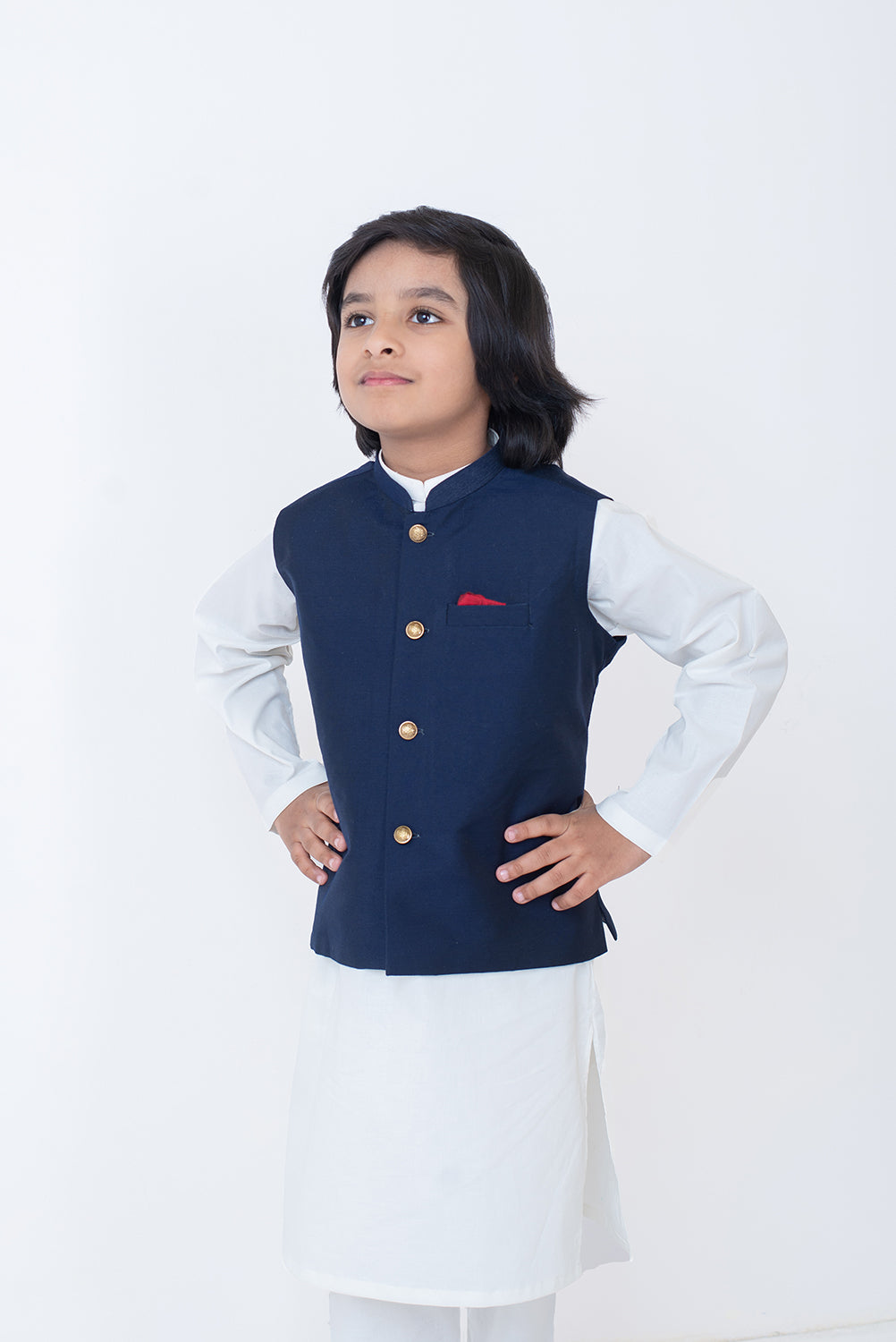 Blue Waistcoat Set (Nbwc24)