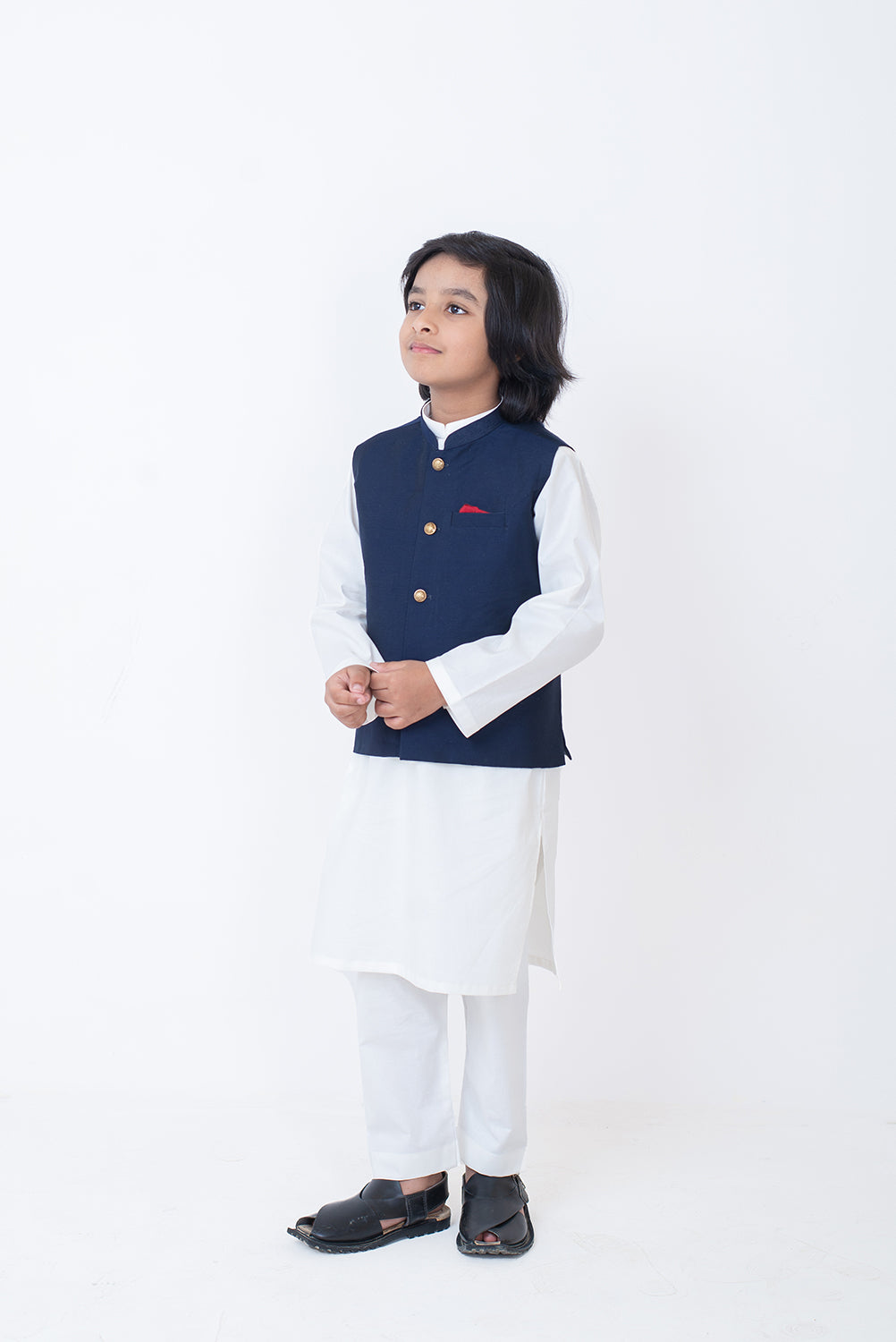 Blue Waistcoat Set (Nbwc24)