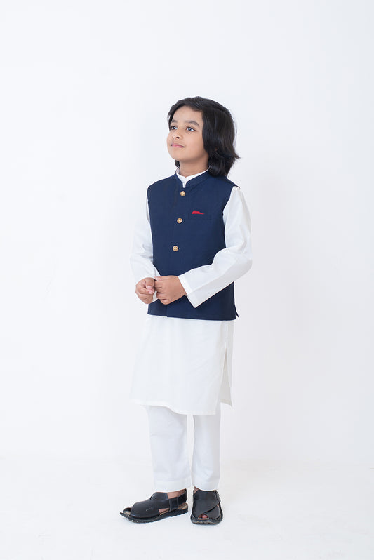 Blue Waistcoat Set (Nbwc24)