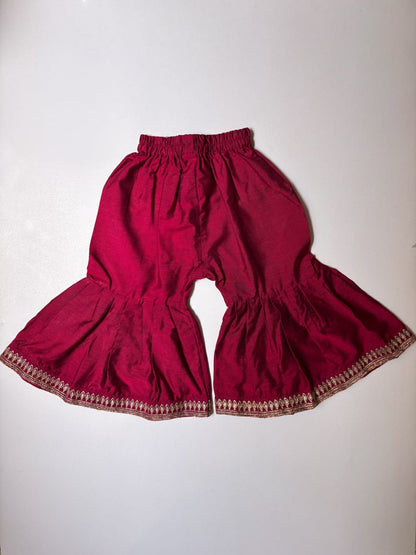 Magenta Angrakha Gharara