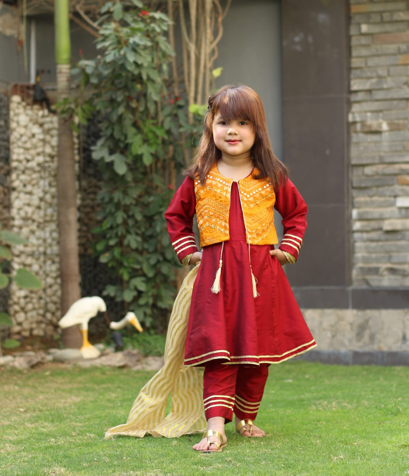 Red Mustard Frock (Rmc22)