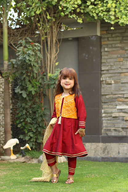 Red Mustard Frock (Rmc22)