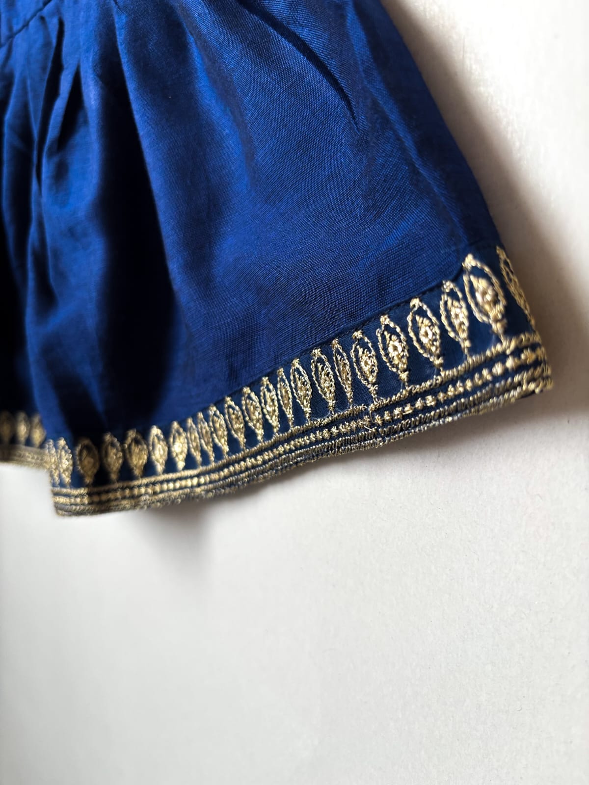 Blue Angrakha Gharara